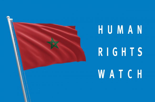 رد السلطات العمومية على منشور منظمة “هيومن رايتس ووتش” الصادر بتاريخ 21 شتنبر 2020